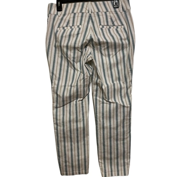 Loft Size 6 Striped Straight Leg Slacks - Picture 4 of 11